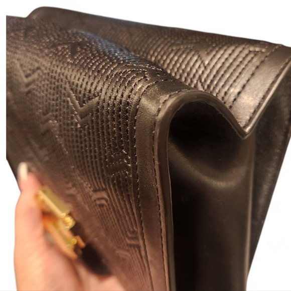 Black Michael Kors Whitney Quilted Chain Shoulder Bag - Picture 6 of 12